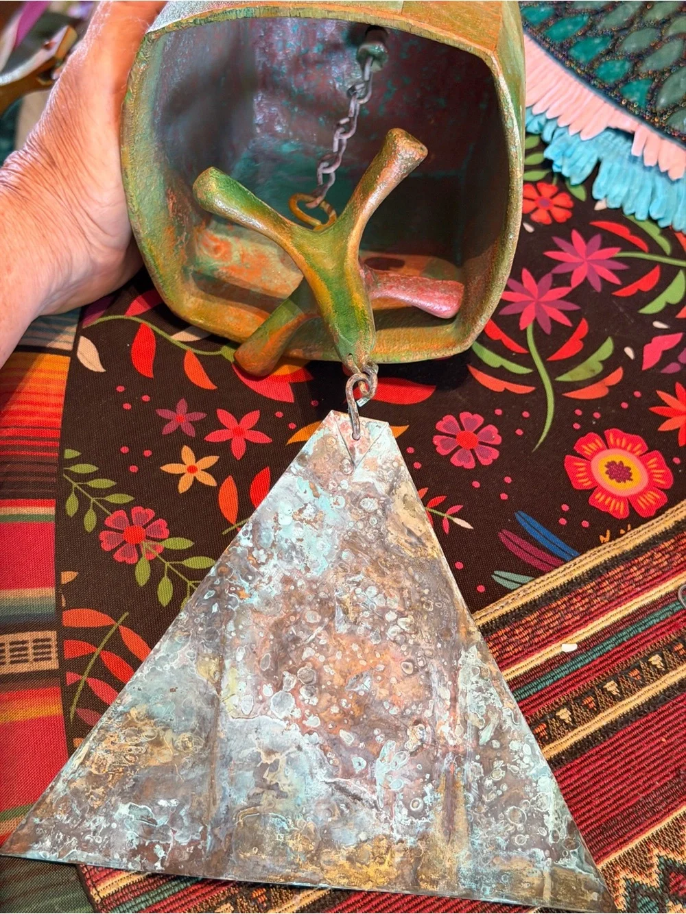 Gorgeous Paolo Soleri Wind Bell Large